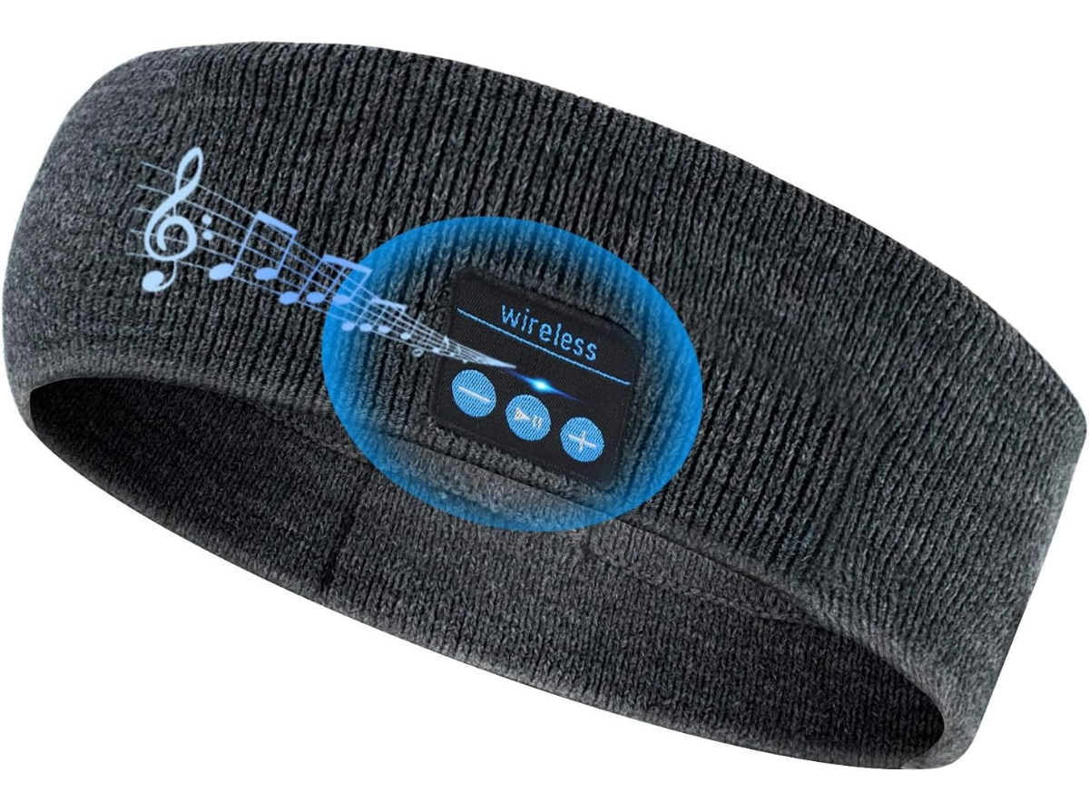 Bluetooth Music Headband Knits Sleeping