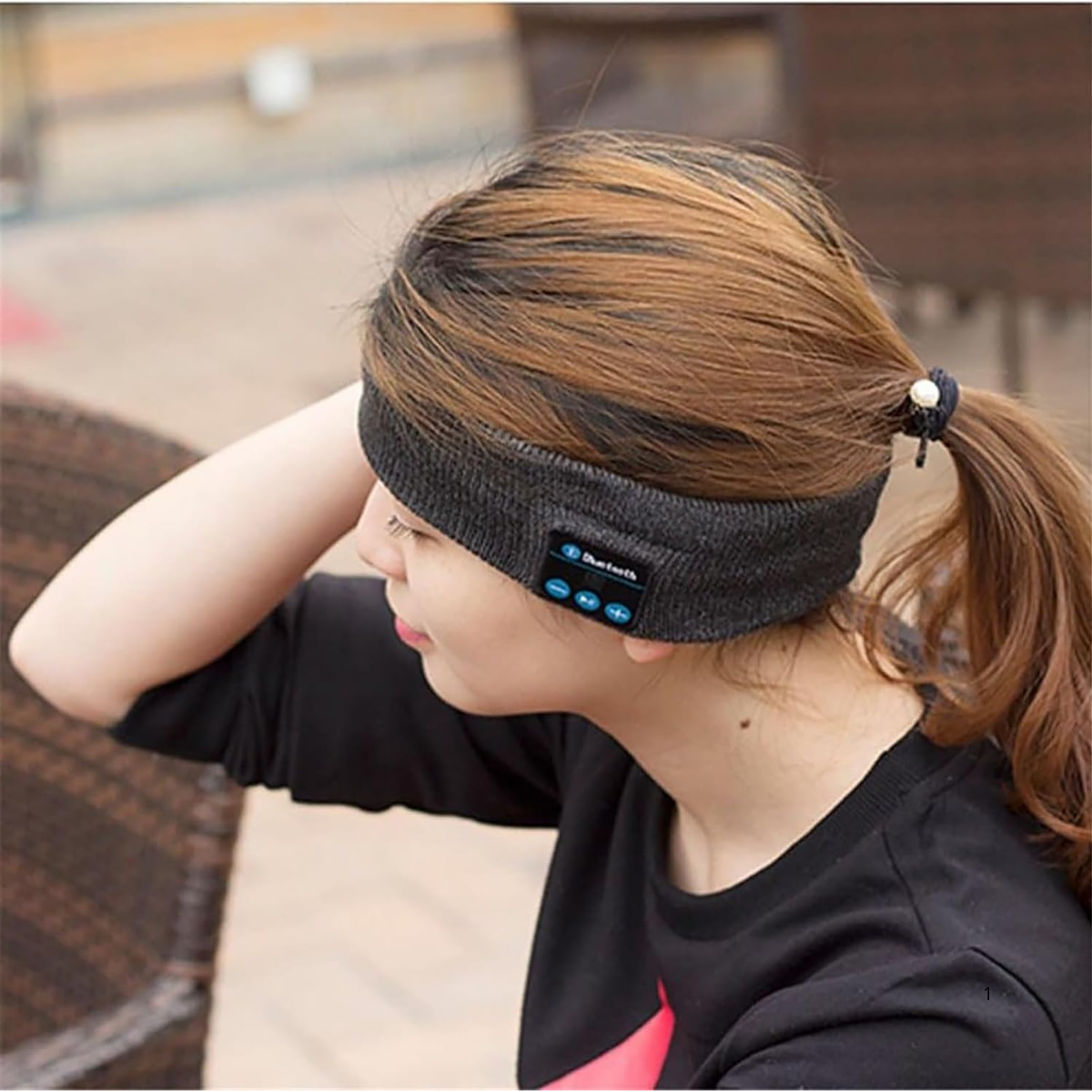 Bluetooth Music Headband Knits Sleeping